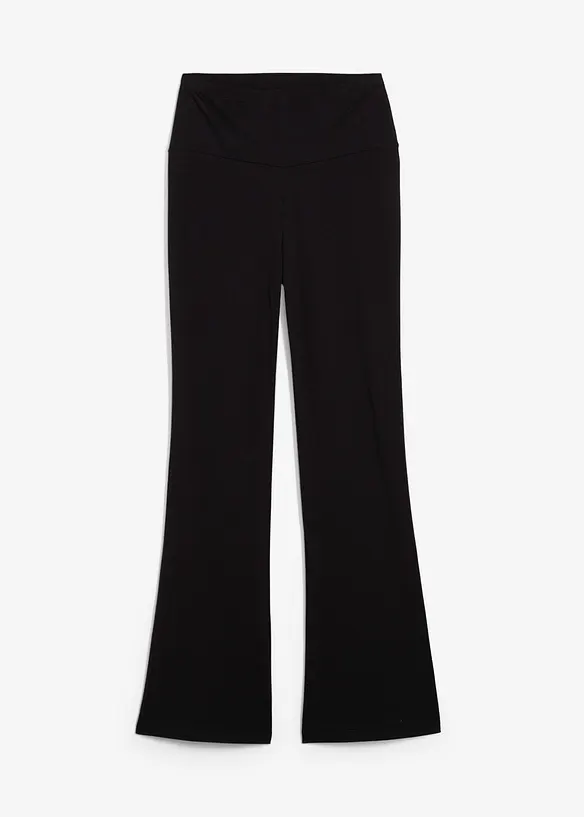 Pantalon flare en coton extensible, bonprix