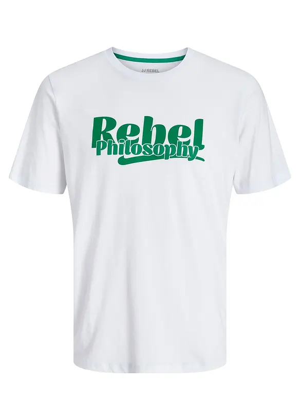 JJ REBEL T-Shirt aus reiner Baumwolle, J&J Rebel