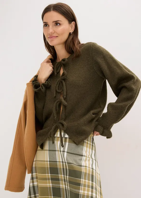 Oversize-Strickjacke, bonprix