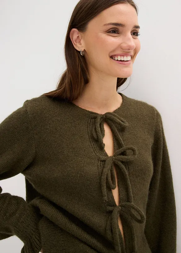 Oversize-Strickjacke, bonprix