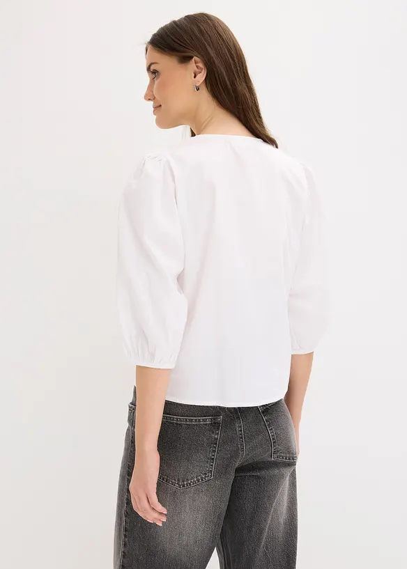 Bluse mit Schleifendetail, bonprix