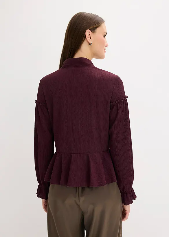 Tunika-Shirt aus strukturiertem Jersey, bonprix