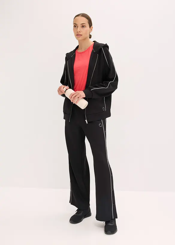 Sweat technique à capuche, séchage rapide, bonprix