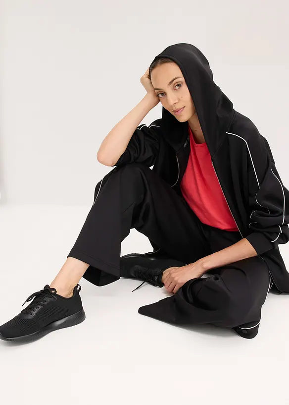 Sweat technique à capuche, séchage rapide, bonprix