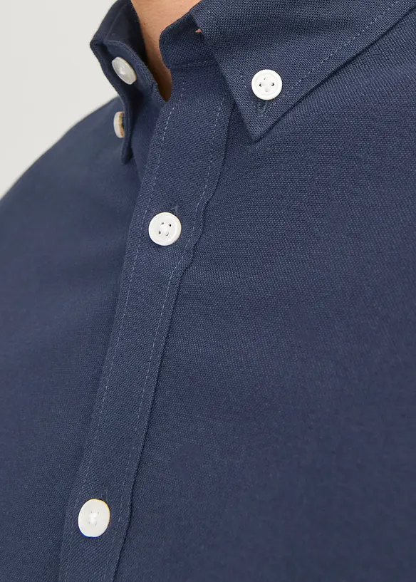 JJ REBEL Langarmhemd aus reiner Baumwolle, J&J Rebel