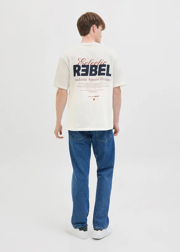 JJ REBEL T-Shirt aus reiner Baumwolle, J&J Rebel