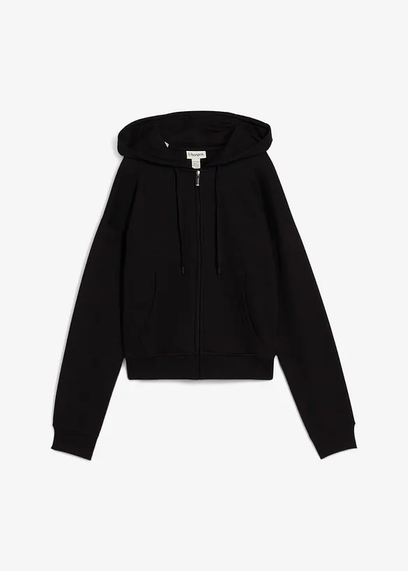 Sweatjacke aus weichem Frottee, bonprix