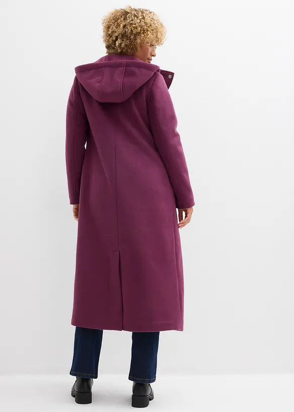 Mantel aus Wollimitat, Maxi-Länge, bonprix