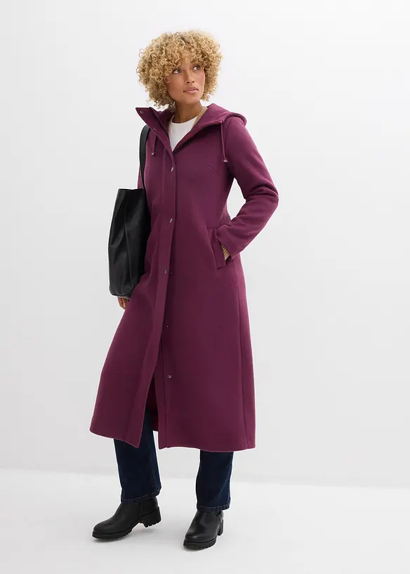 Mantel aus Wollimitat, Maxi-Länge, bonprix