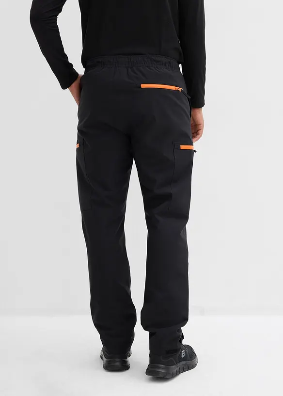 Pantalon chaud et fonctionnel, Loose Fit, imperméable, Straight, bonprix