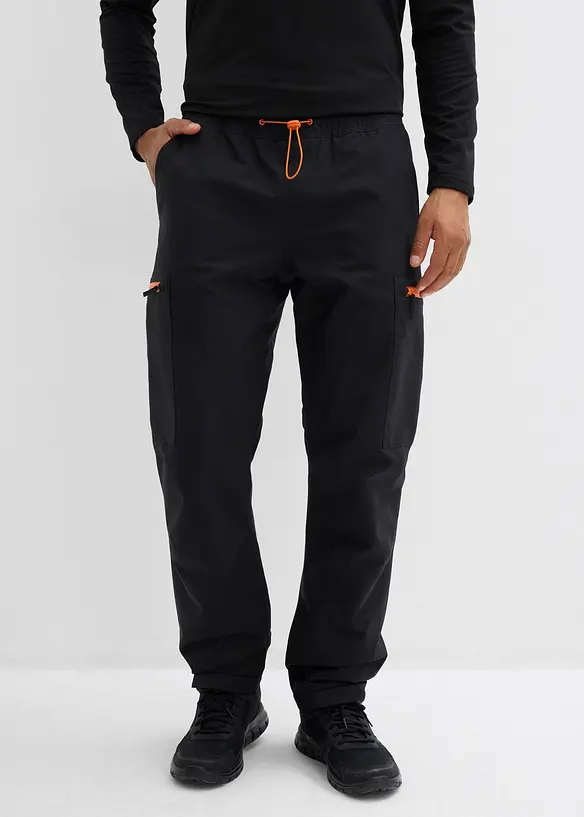 Pantalon chaud et fonctionnel, Loose Fit, imperméable, Straight, bonprix