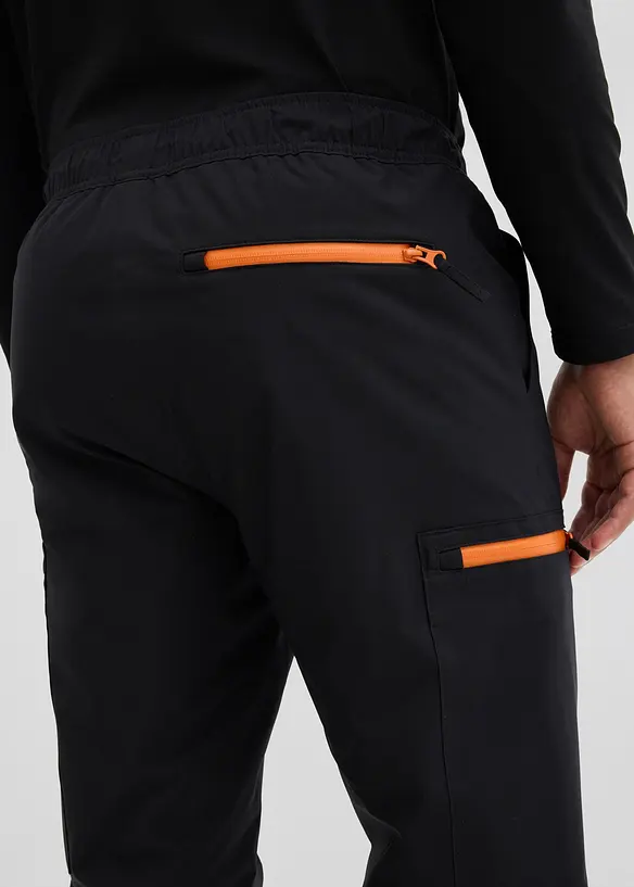 Pantalon chaud et fonctionnel, Loose Fit, imperméable, Straight, bonprix