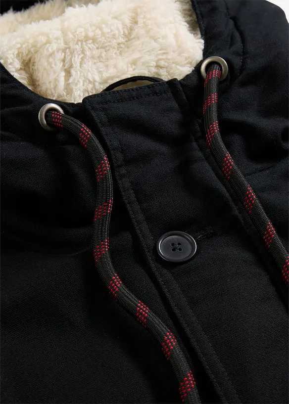 Parka d'hiver avec doublure peluche, bonprix