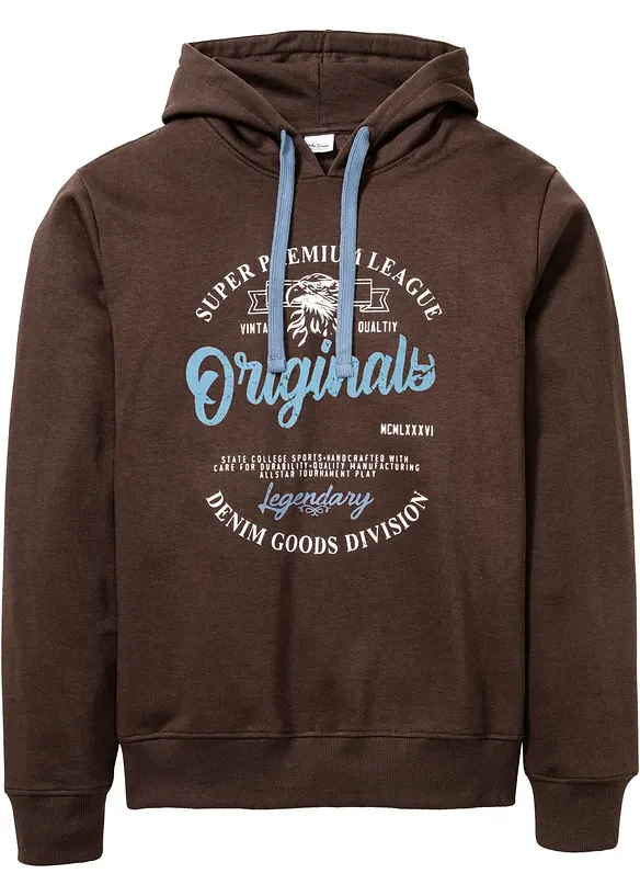 Kapuzensweatshirt mit Komfortschnitt, bonprix
