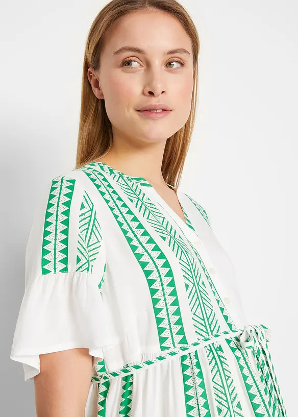 Robe de grossesse et d&rsquo;allaitement en viscose fluide, bonprix