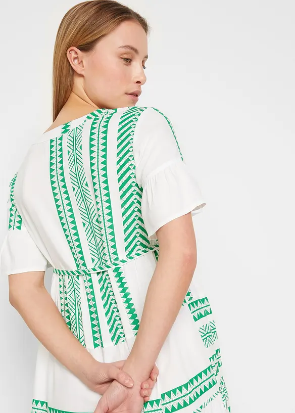 Robe de grossesse et d&rsquo;allaitement en viscose fluide, bonprix