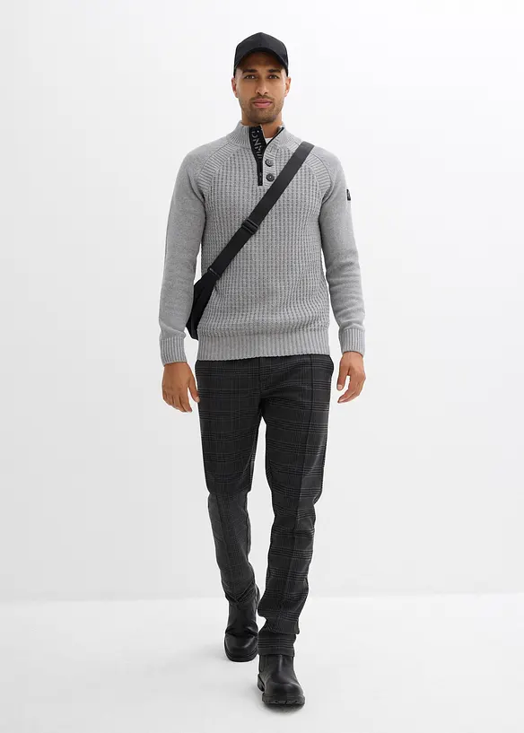 Pull à col montant, bonprix