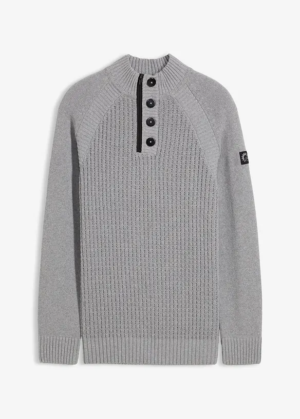 Pull à col montant, bonprix