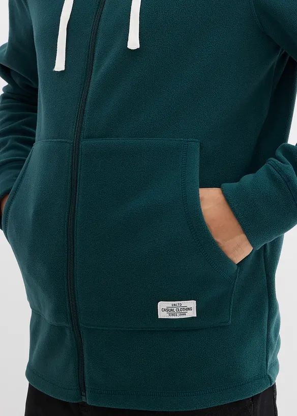 Veste polaire à capuche, bonprix