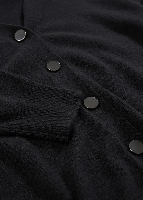 Cashmerestrickjacke mit Good Cashmere Standard®-Anteil, bonprix
