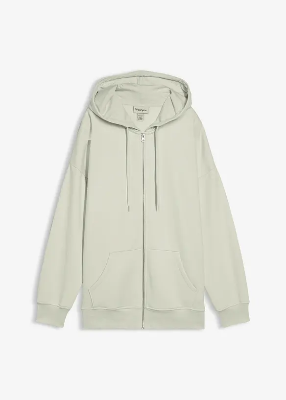 Sweat zippé à capuche, bonprix