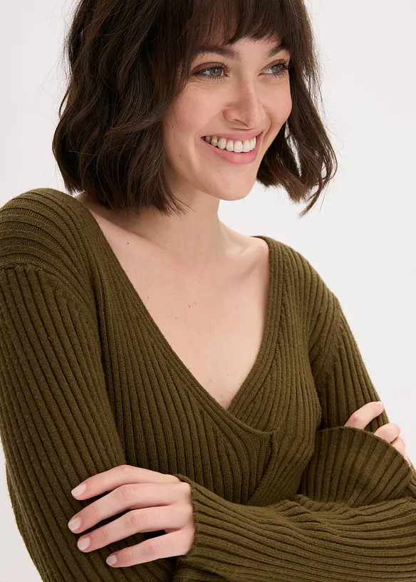 Strickkleid aus Viskose-Mix, bonprix
