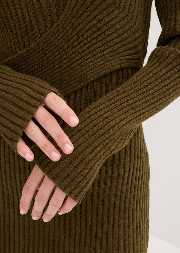 Strickkleid aus Viskose-Mix, bonprix