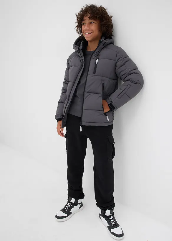 Doudoune chaude &agrave; capuche, bonprix