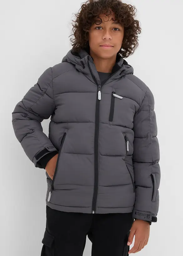 Doudoune chaude &agrave; capuche, bonprix