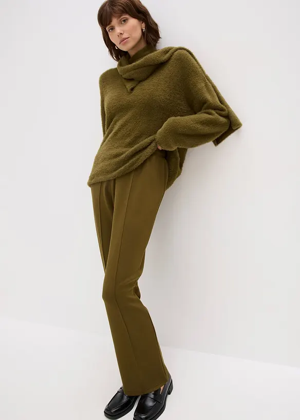 Pantalon en molleton avec viscose, bonprix