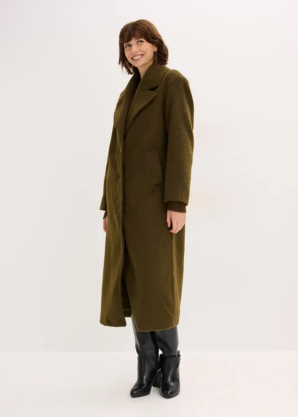 Einreihiger Oversize-Mantel, bonprix