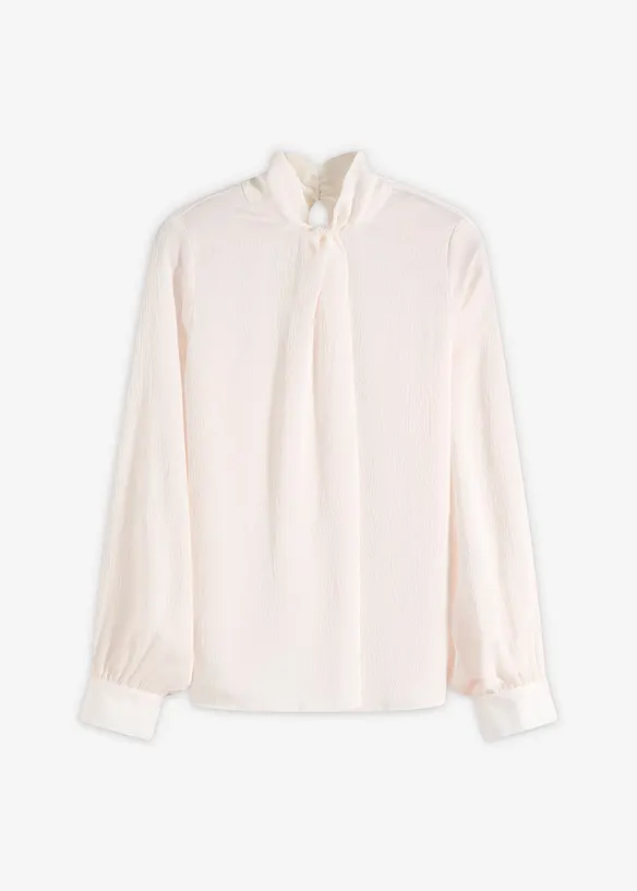 Schlupfbluse aus fließendem Satin, bonprix