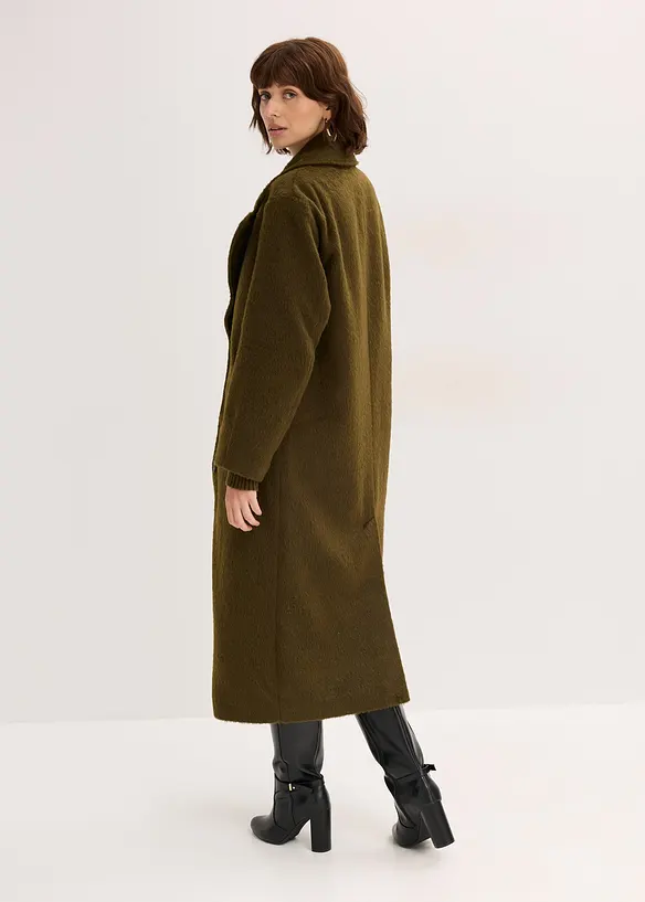 Einreihiger Oversize-Mantel, bonprix