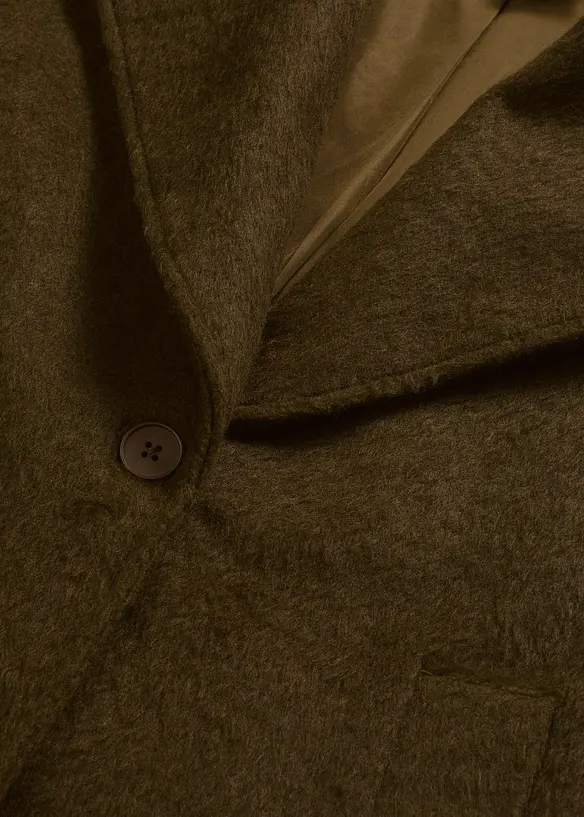 Einreihiger Oversize-Mantel, bonprix