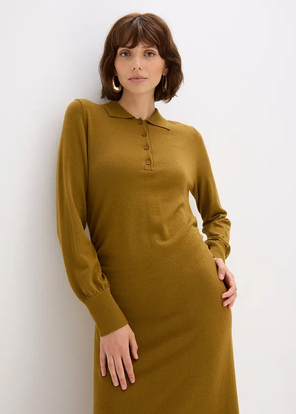 Strickkleid aus softem Viskose-Mix, bonprix