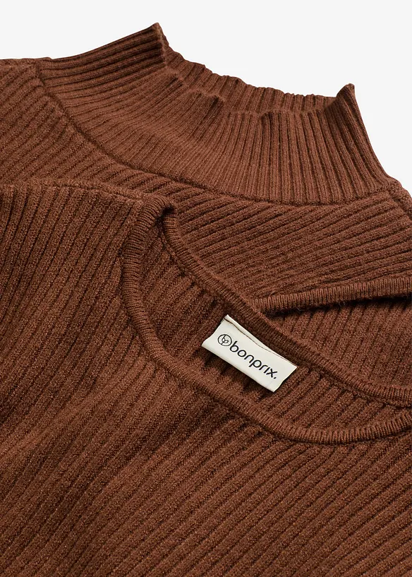 Robe pull en viscose majoritaire, bonprix