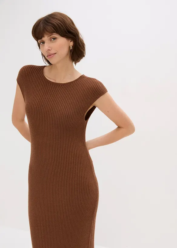 Robe pull en viscose majoritaire, bonprix