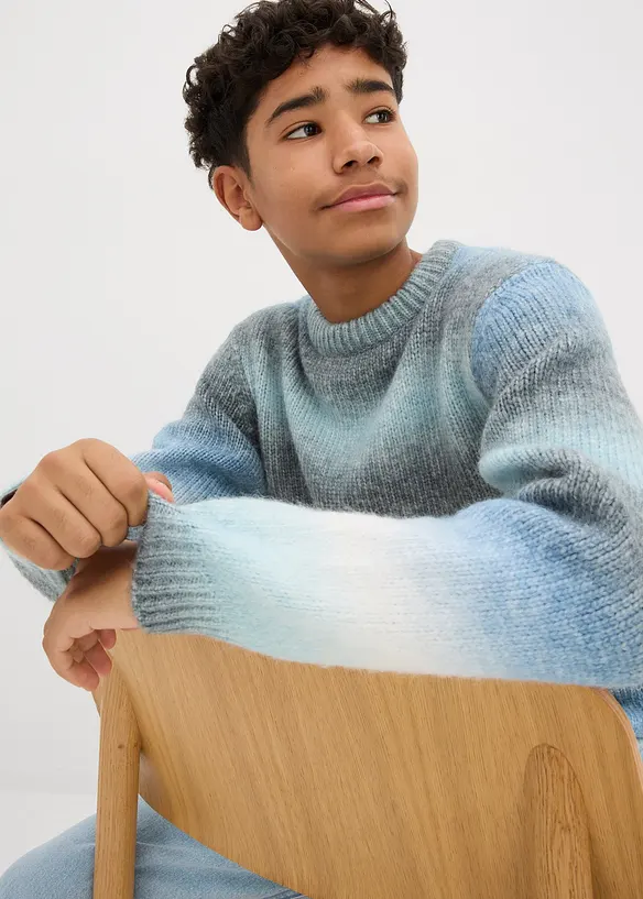Grobstrick-Pullover mit Farbverlauf, bonprix