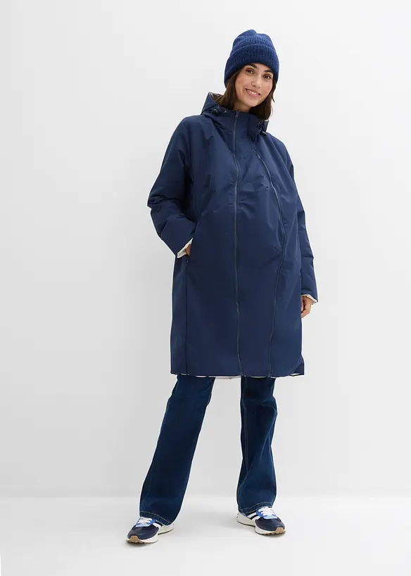 Manteau de grossesse 6-en-1 réversible et déperlant avec fonction portage, bonprix
