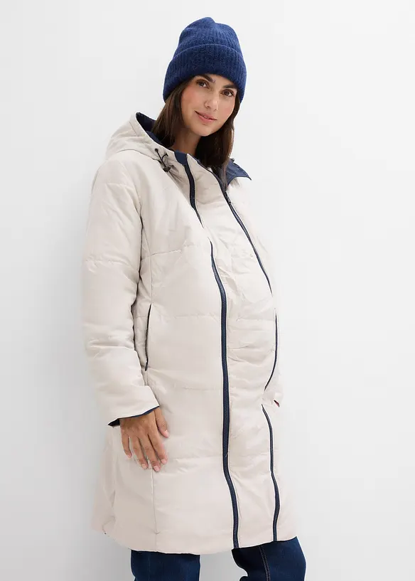 Manteau de grossesse 6-en-1 réversible et déperlant avec fonction portage, bonprix