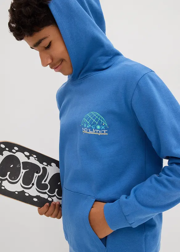Hoodie aus reiner Bio-Baumwolle, bonprix