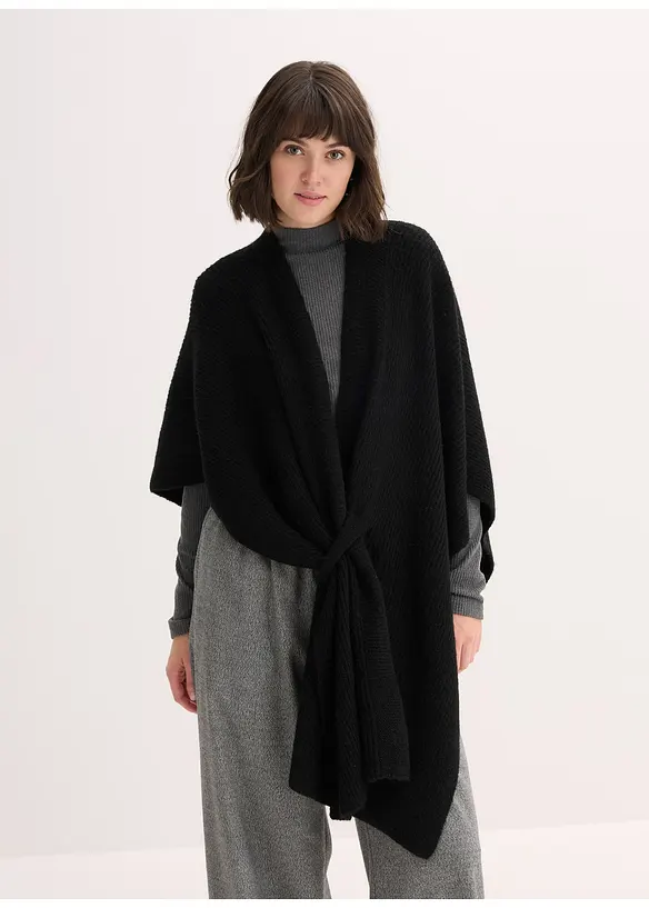Poncho-Schal, bonprix