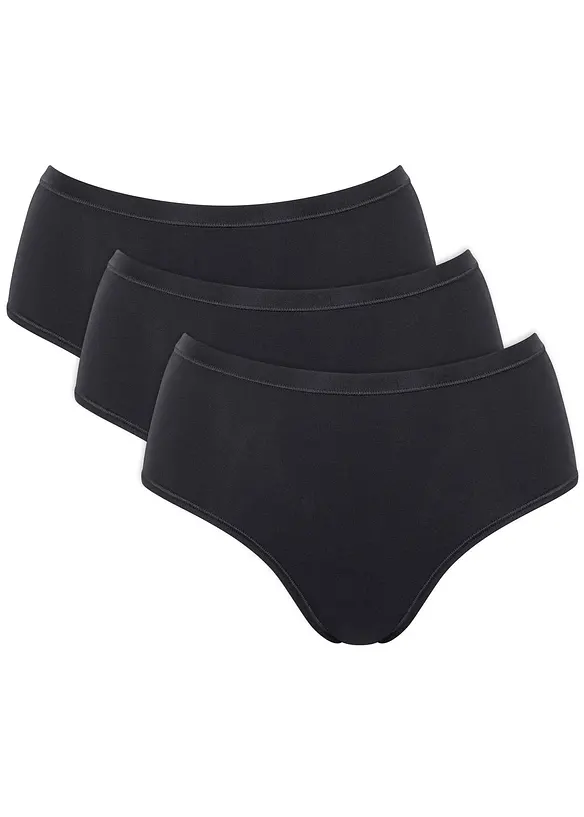 sloggi GO Daily Cotton Midi Slip (3er Pack), Sloggi