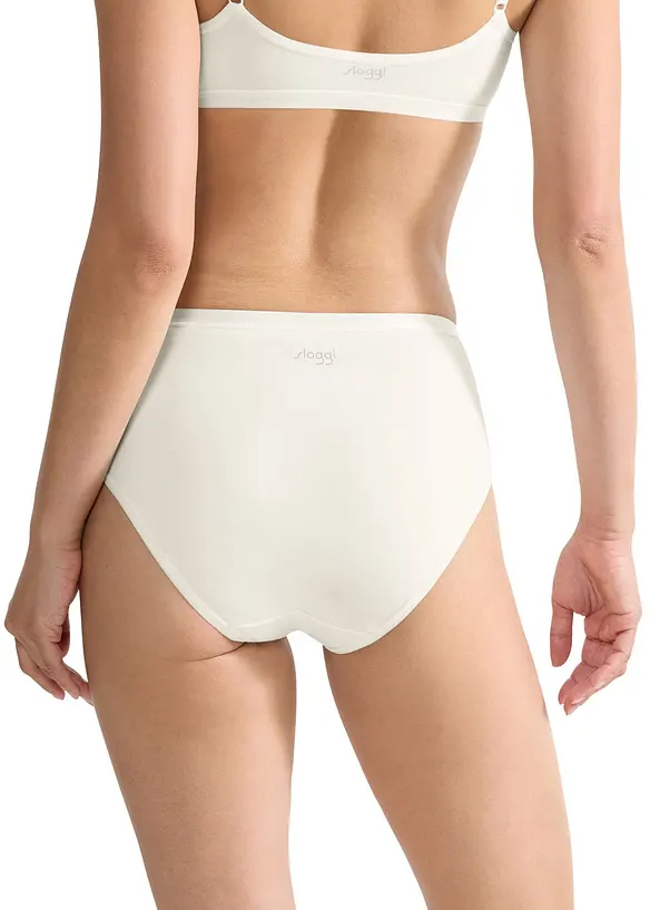 sloggi GO Daily Cotton Midi Slip (3er Pack), Sloggi