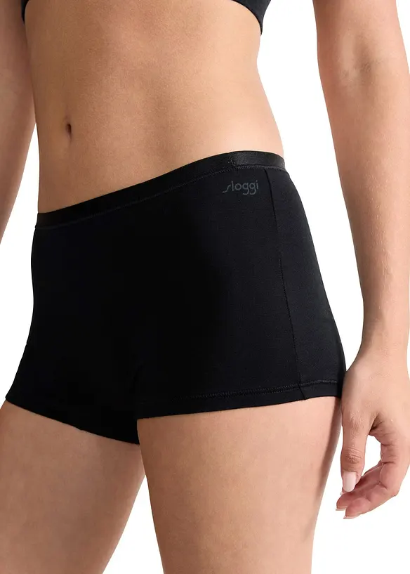 sloggi GO Daily Cotton Shorts (3er Pack), Sloggi