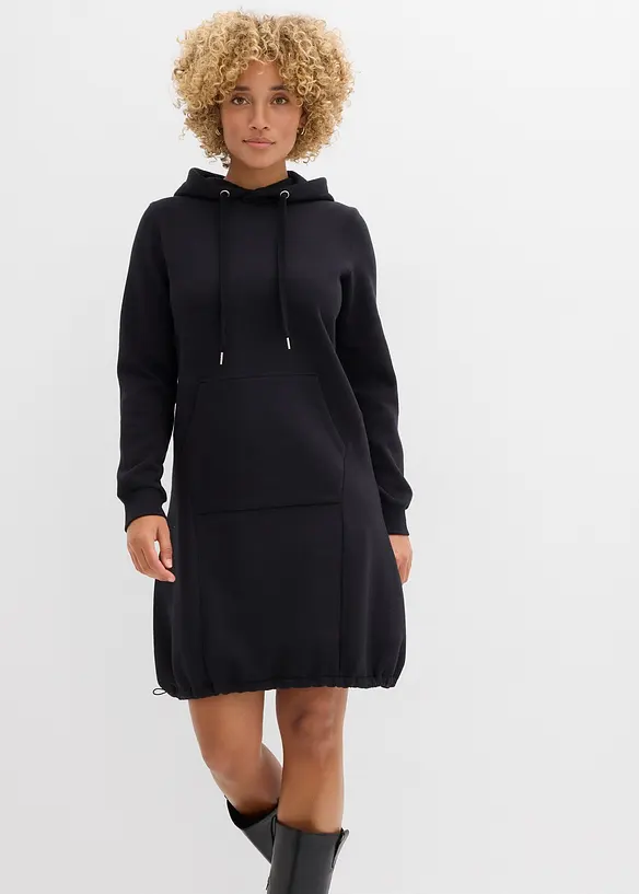 Robe en molleton de coton mélangé, bonprix