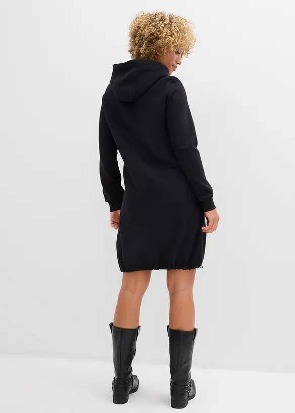 Robe en molleton de coton mélangé, bonprix