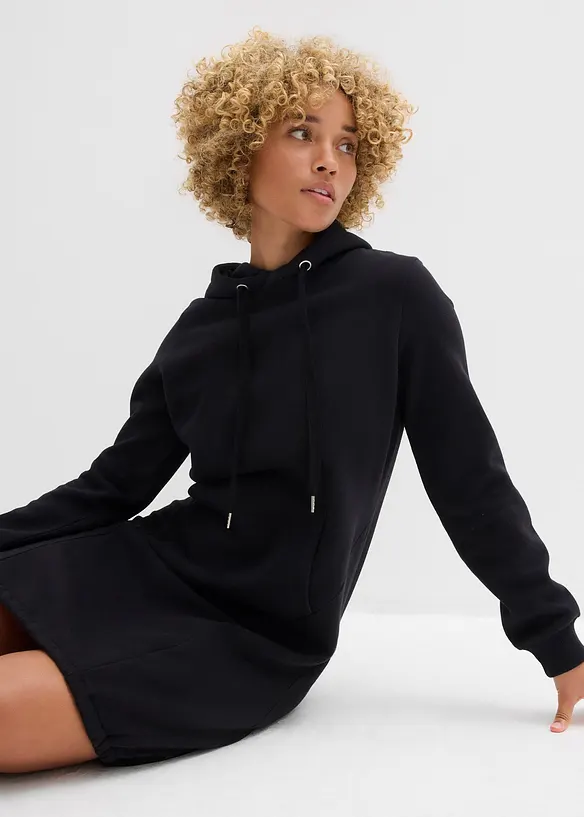 Robe en molleton de coton mélangé, bonprix