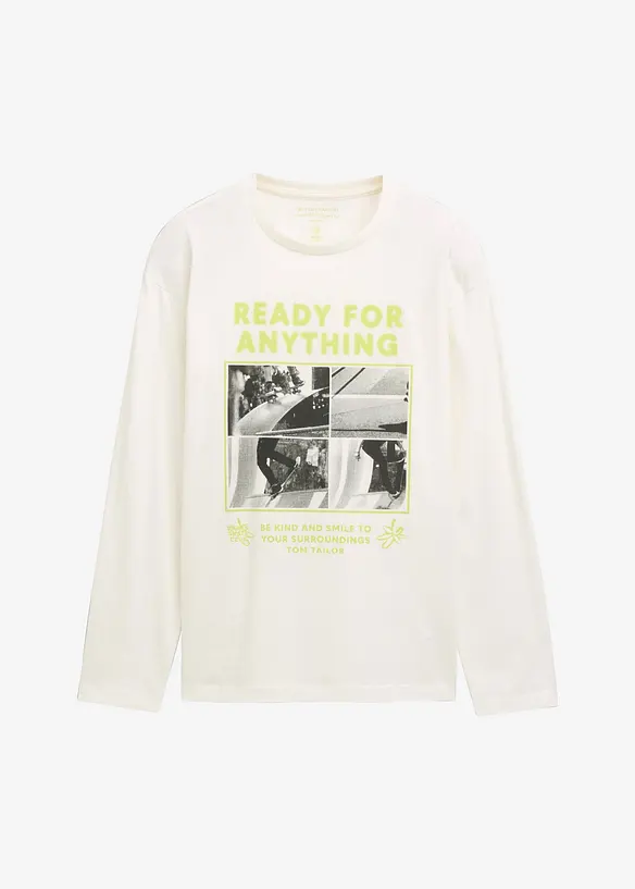 T-shirt manches longues Tom Tailor, Tom Tailor