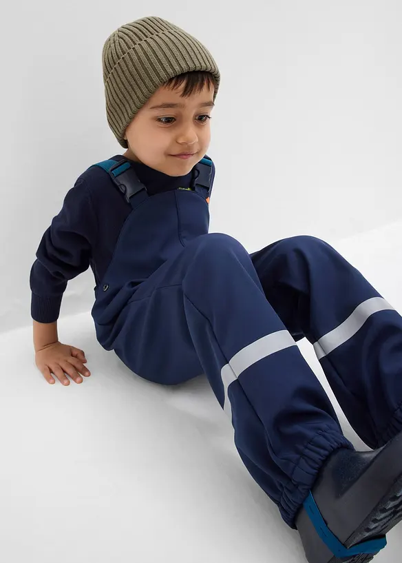 Pantalon de pluie thermique en softshell déperlant, bonprix